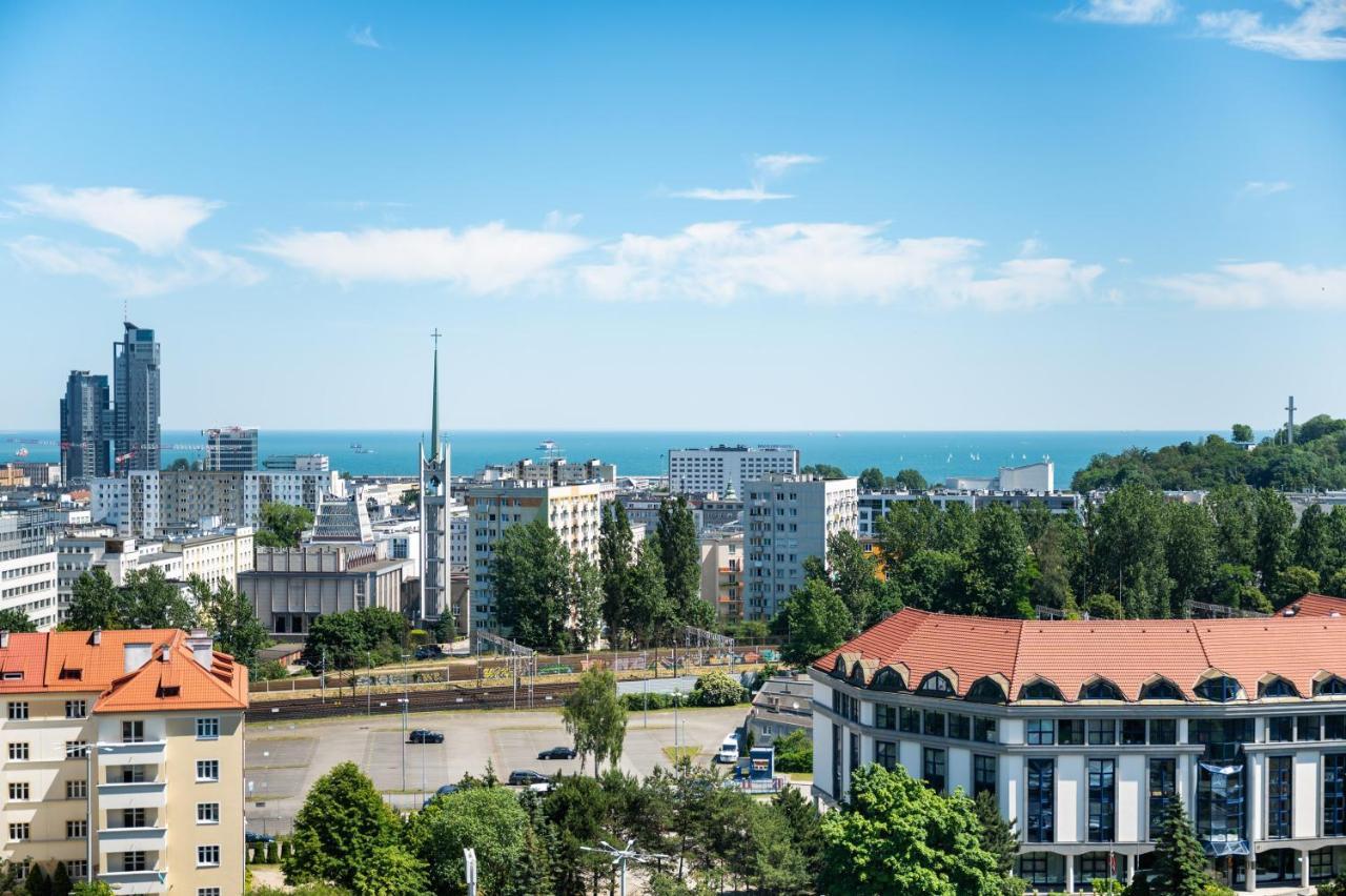 Apartament Z Widokiem Daire Gdynia Dış mekan fotoğraf